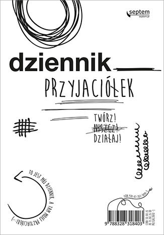 Okładka książki „Dziennik przyjaciółek. Twórz, niszcz, działaj!”