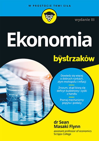 Okładka książki „Ekonomia dla bystrzaków. Wydanie III”