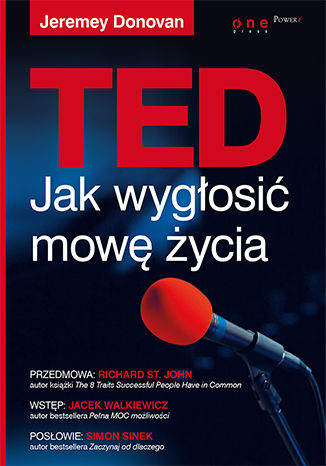 Okładka książki „TED. Jak wygłosić mowę życia”