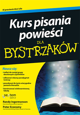 Okładka książki „Kurs pisania powieści dla bystrzaków”