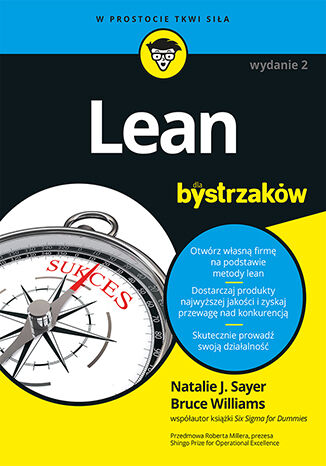 Okładka książki „Lean dla bystrzaków. Wydanie II”