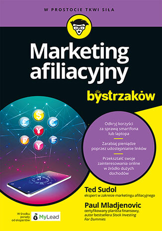 Okładka książki „Marketing afiliacyjny dla bystrzaków”