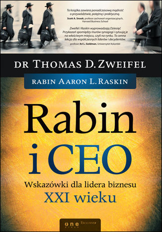 Okładka książki „Rabin i CEO. Wskazówki dla lidera biznesu XXI wieku”
