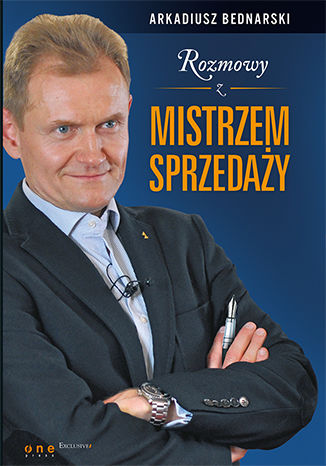 Okładka książki „Rozmowy z Mistrzem Sprzedaży. Książka z autografem”