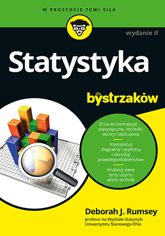 Okładka książki „Statystyka dla bystrzaków. Wydanie II”