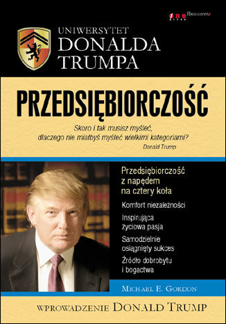 Okładka książki „Uniwersytet Donalda Trumpa. Przedsiębiorczość”