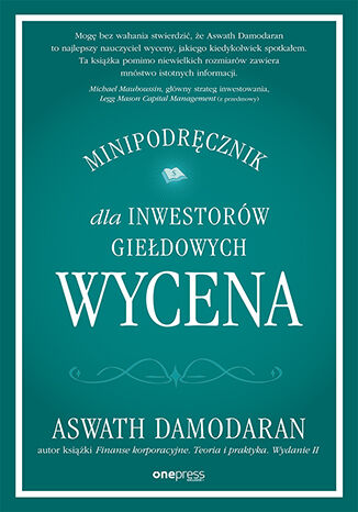 Okładka książki „Wycena. Minipodręcznik dla inwestorów giełdowych”