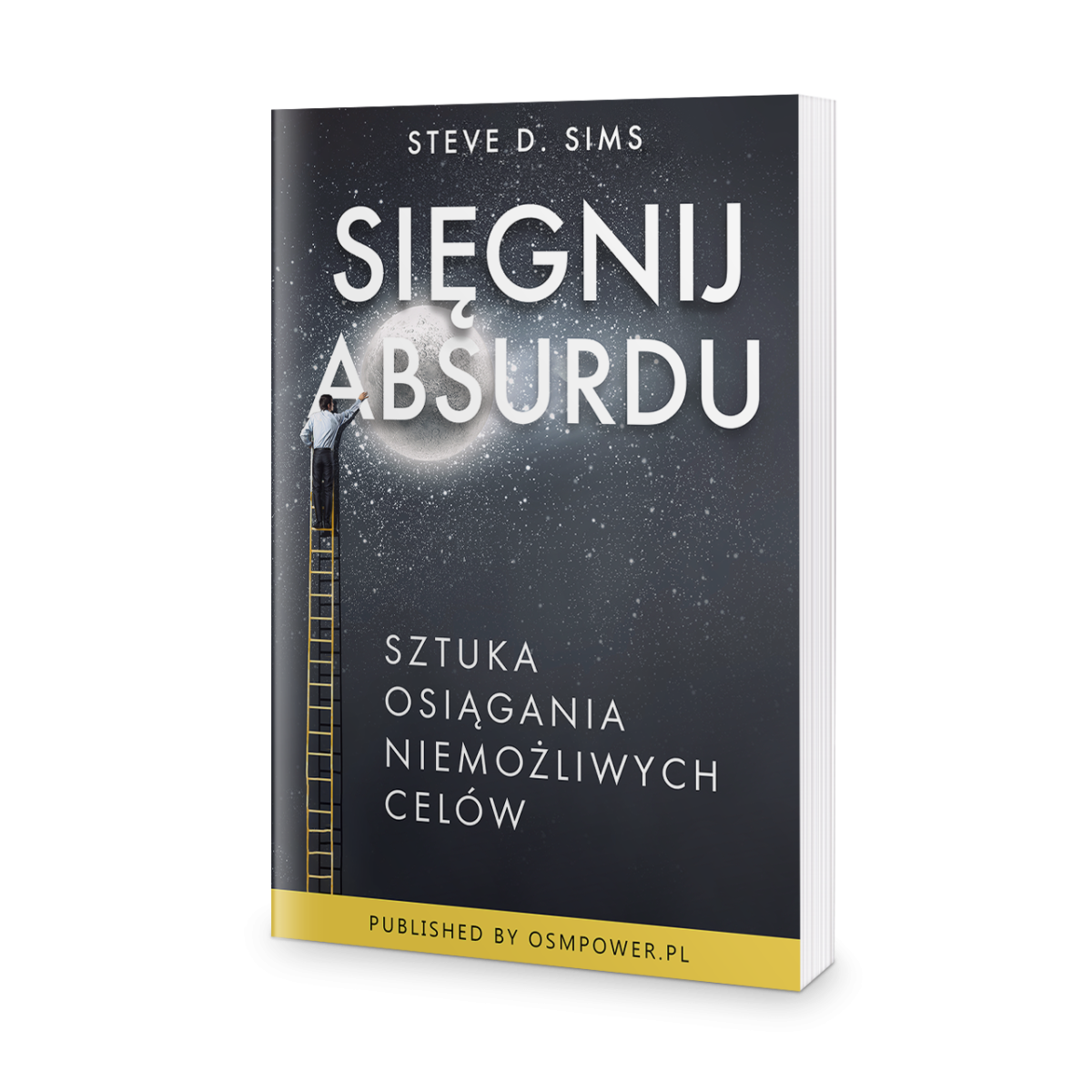 Okładka książki „Sięgnij absurdu. Sztuka osiągania niemożliwych celów”