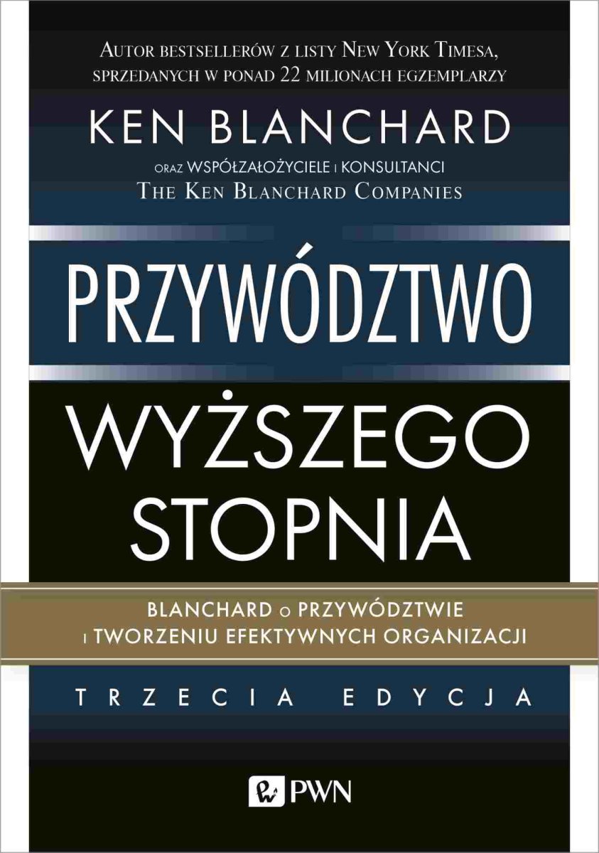Okładka książki „Przywództwo wyższego stopnia”