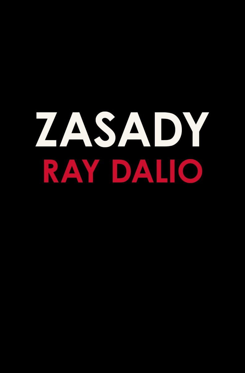 Okładka książki „Zasady. Życie i praca”