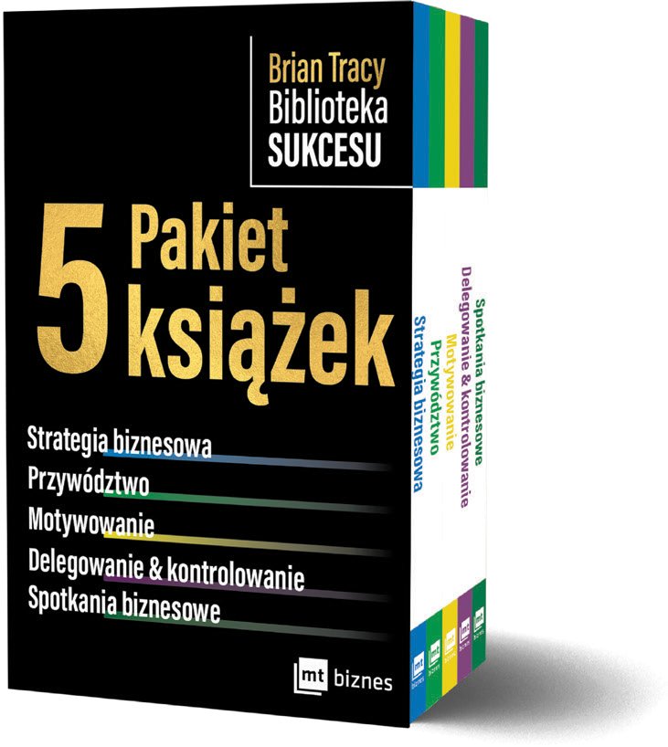 Okładka książki „Brian Tracy Biblioteka Sukcesu - Pakiet A”