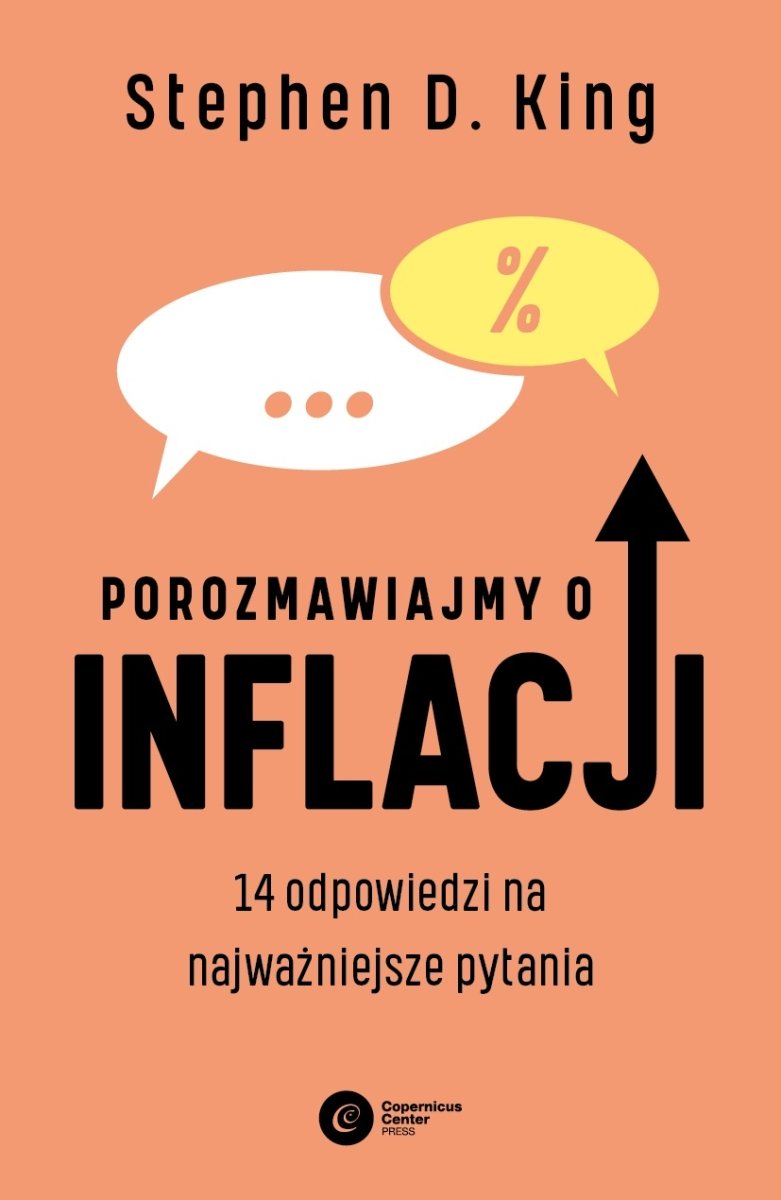 Okładka książki „Porozmawiajmy o inflacji. 14 odpowiedzi na najważniejsze pytania”