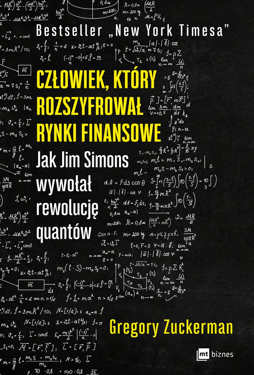 Okładka książki „Człowiek, który rozszyfrował rynki finansowe”