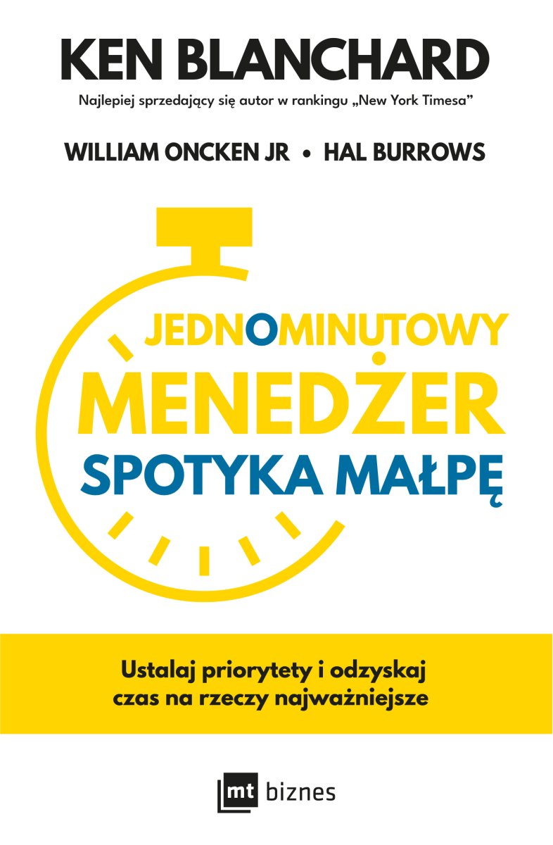 Okładka książki „Jednominutowy Menedżer spotyka małpę”