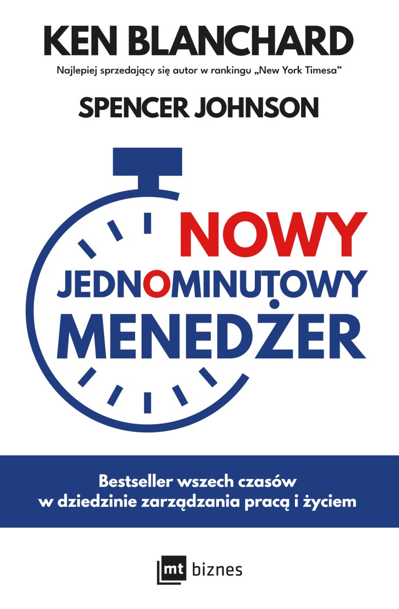 Okładka książki „Nowy Jednominutowy Menedżer”