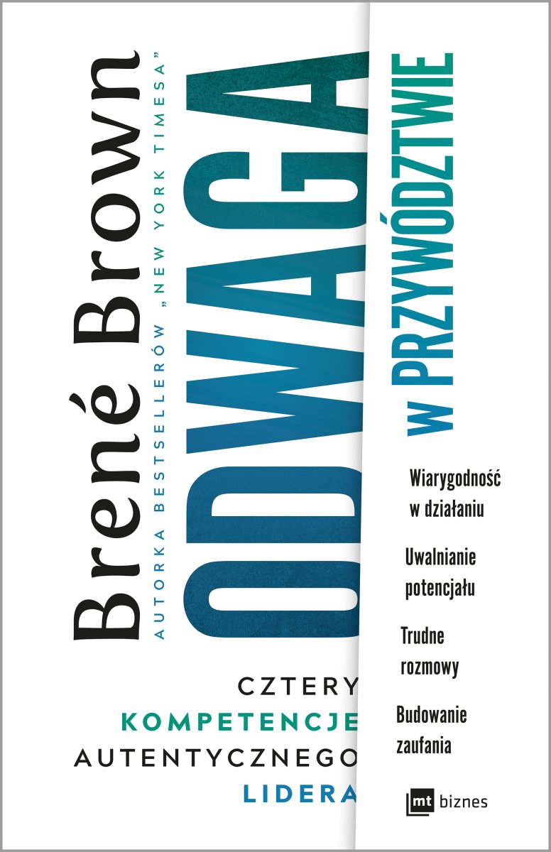 Okładka książki „Odwaga w przywództwie”