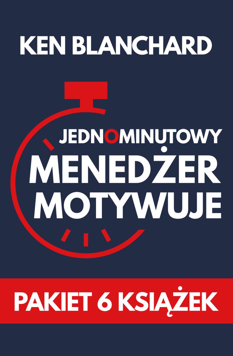 Okładka książki „PAKIET Jednominutowy Menedżer motywuje”