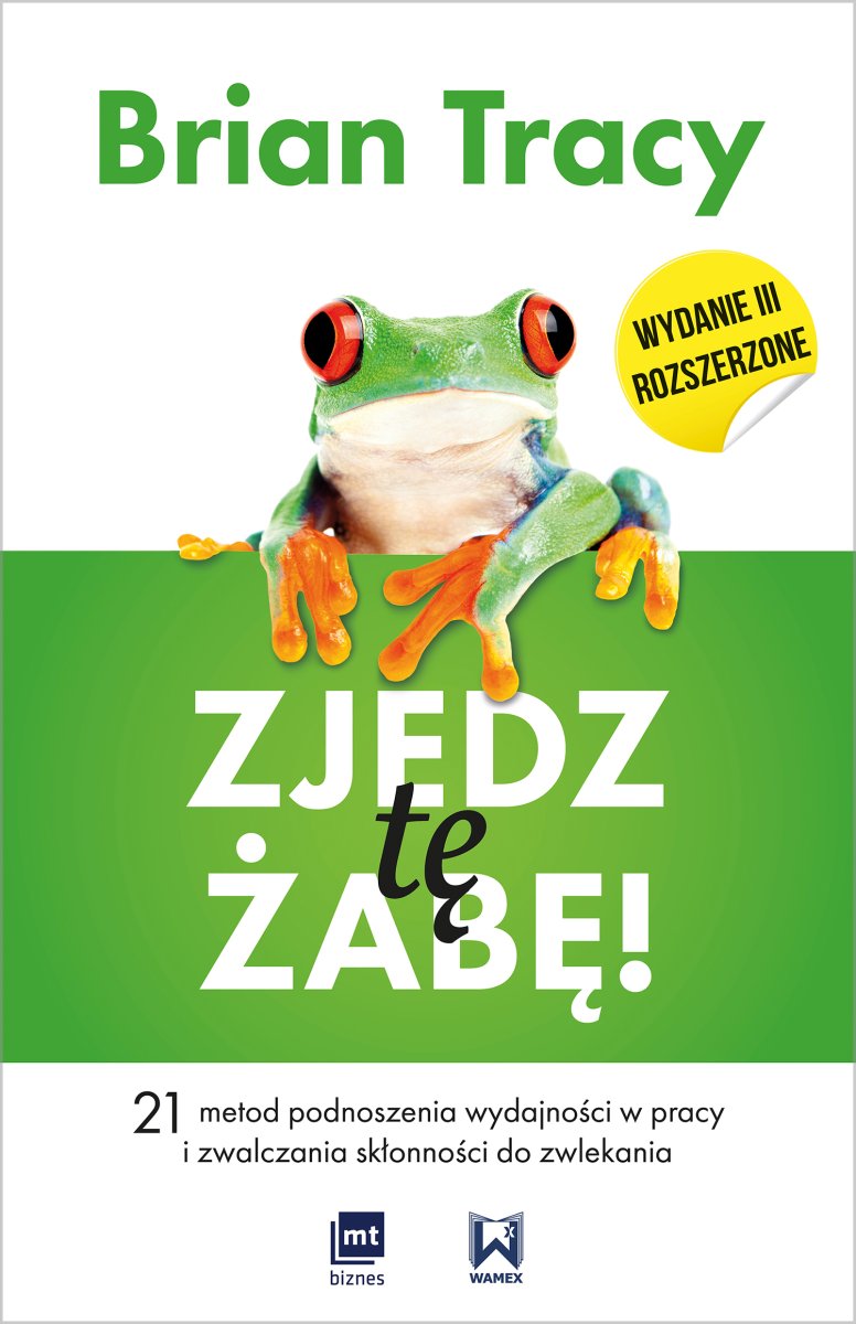 Okładka książki „Zjedz tę żabę”
