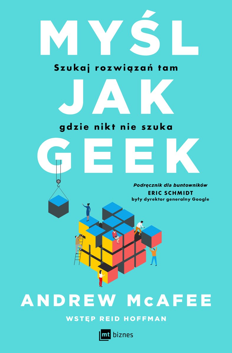 Okładka książki „Myśl jak geek”