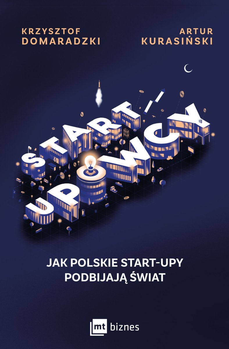 Okładka książki „STARTUPOWCY”