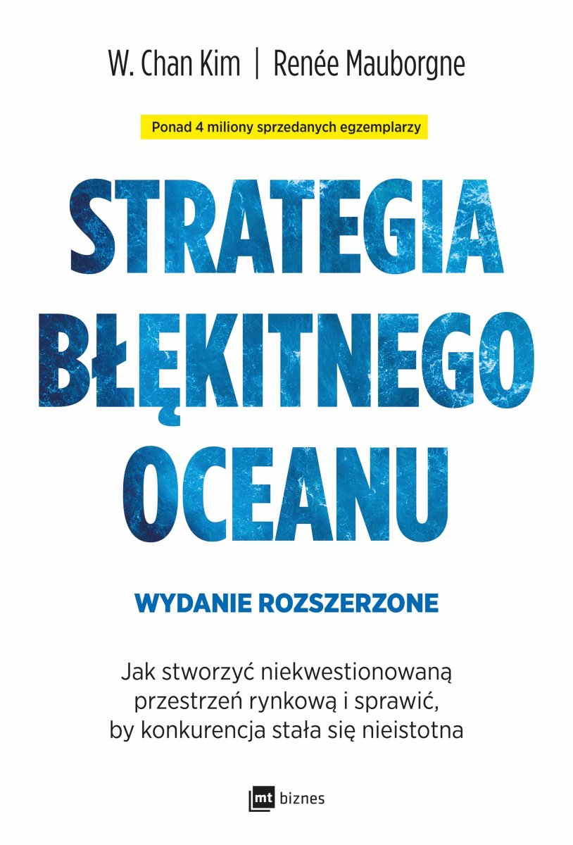 Okładka książki „Strategia błękitnego oceanu”