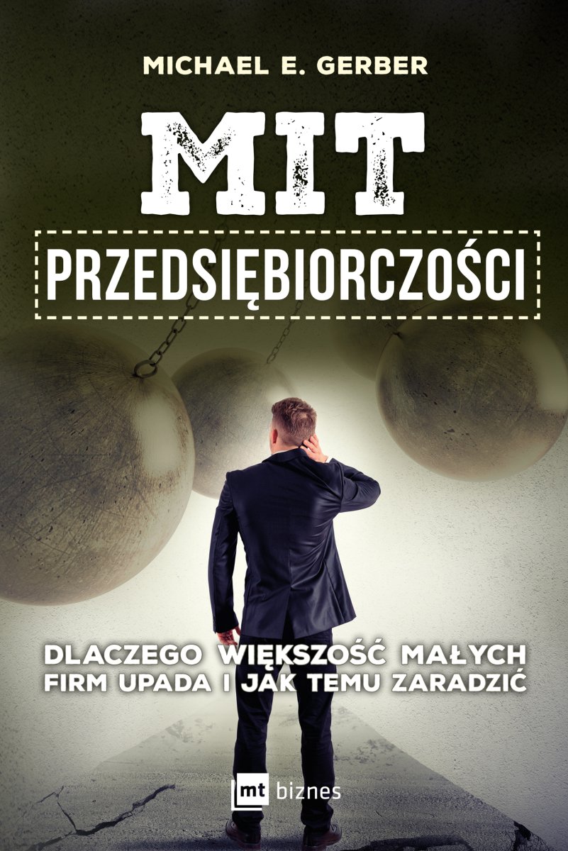 Okładka książki „Mit przedsiębiorczości”