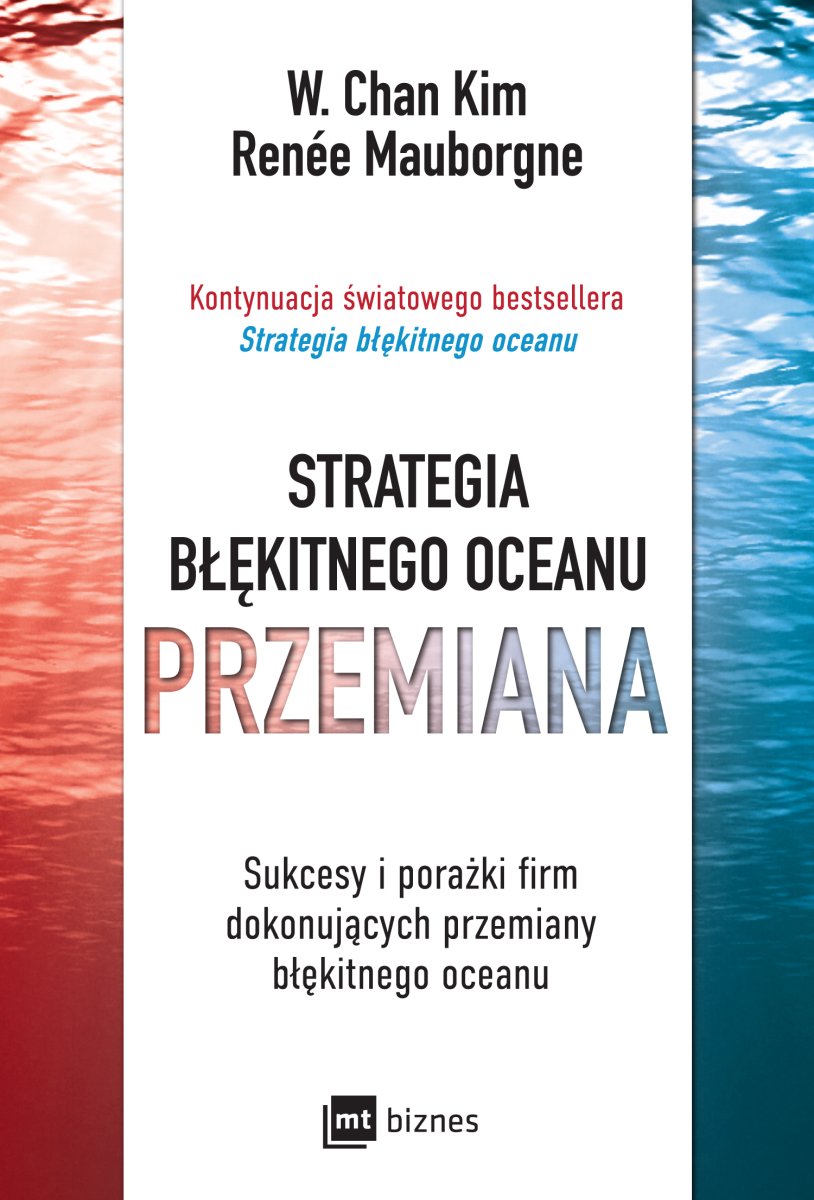 Okładka książki „Strategia błękitnego oceanu. PRZEMIANA”
