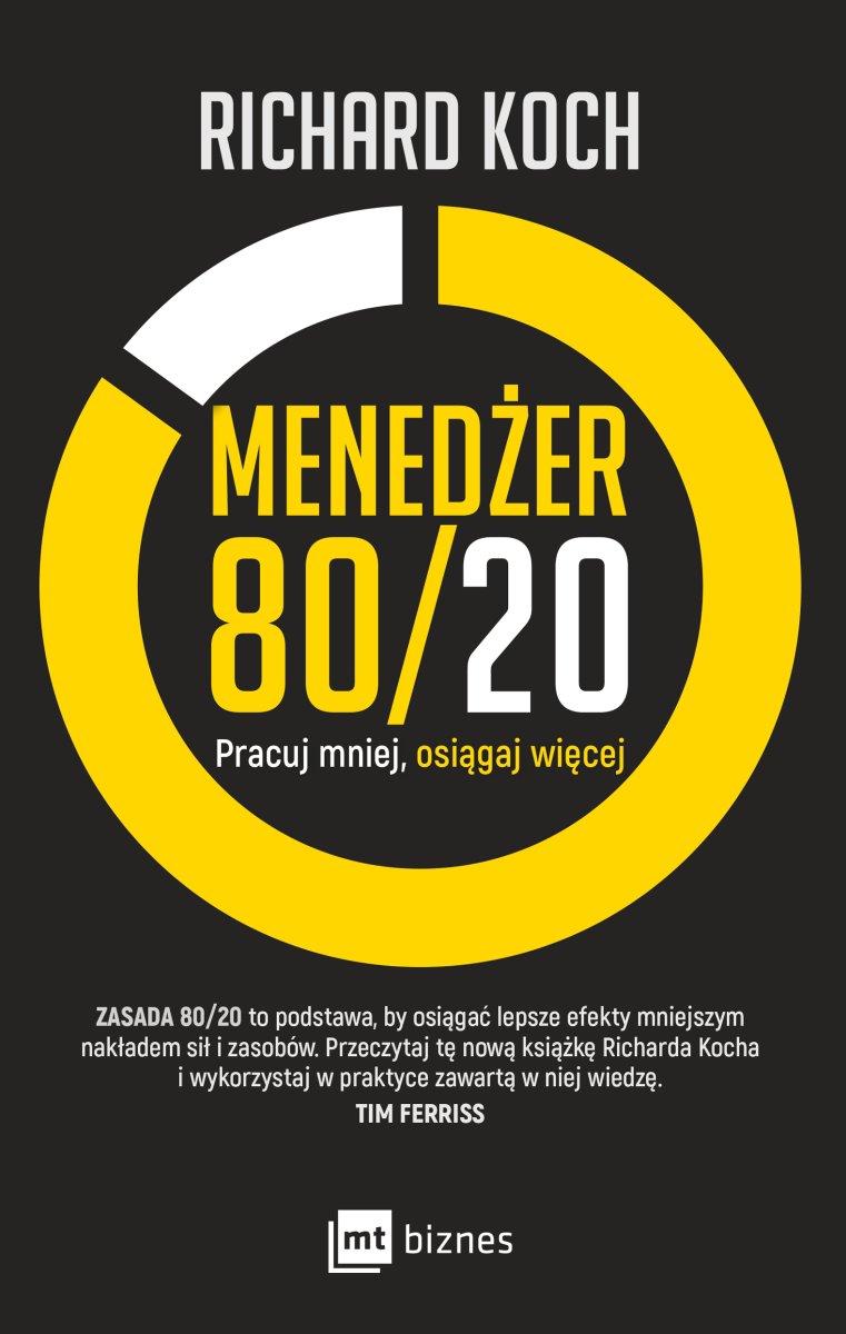 Okładka książki „Menedżer 80/20”