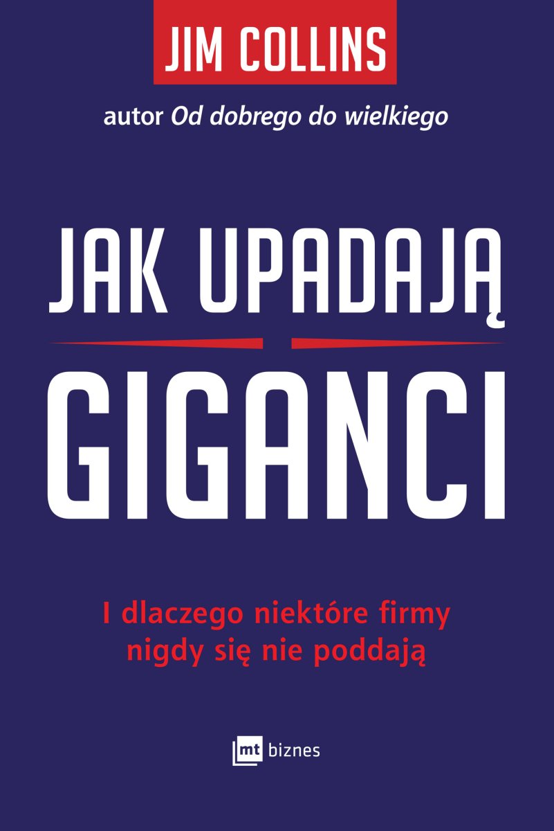 Okładka książki „Jak upadają giganci”