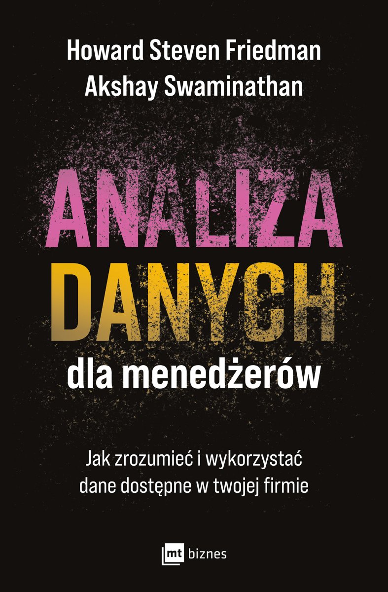 Okładka książki „Analiza danych dla menedżerów”