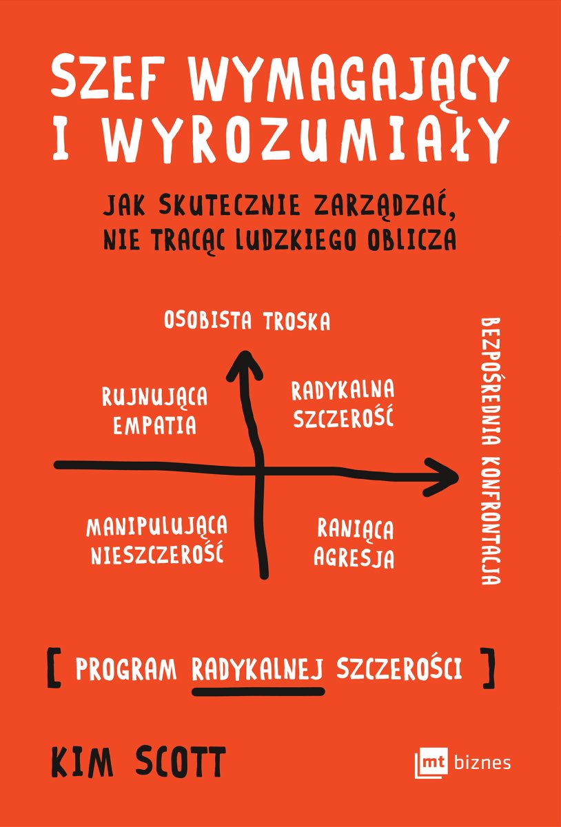 Okładka książki „Szef wymagający i wyrozumiały”