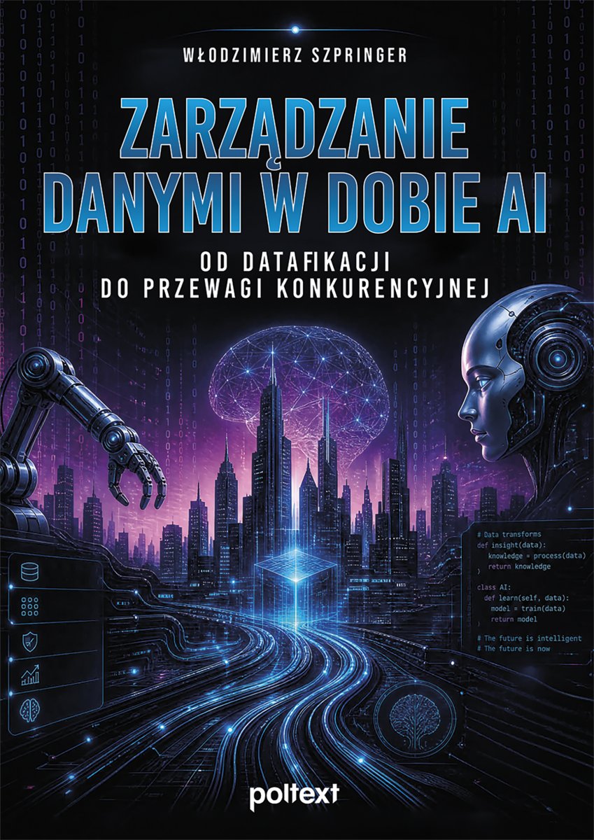 Okładka książki „Zarządzanie danymi w dobie AI”