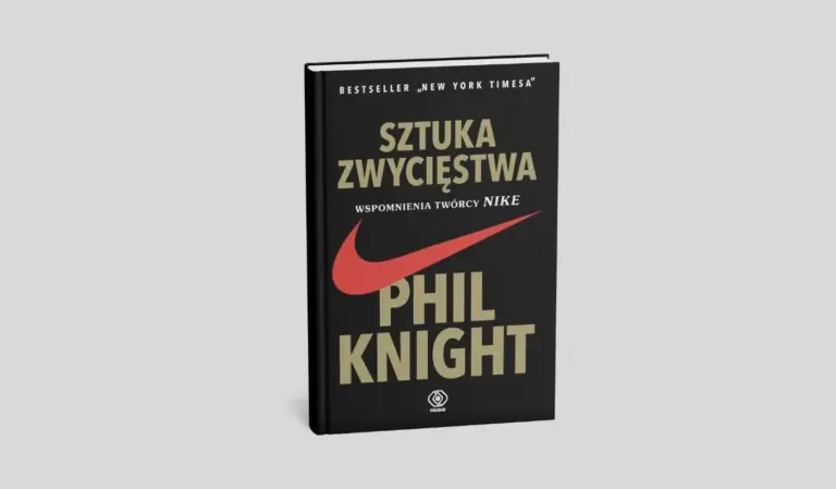 Okładka książki Sztuka zwycięstwa Wspomnienia twórcy NIKE Phil Knight